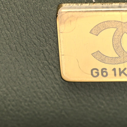 Chanel Lambskin Quilted Mini Rectangular Flap Green 6 of 9