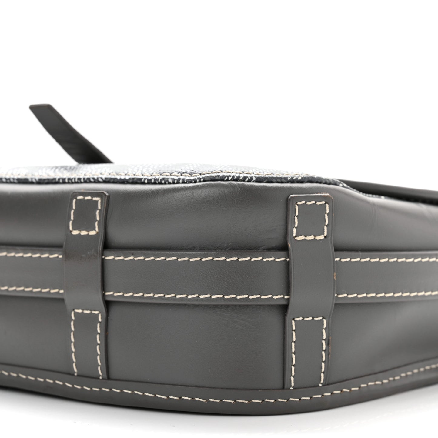 Goyardine Belvedere II PM Messenger Bag Gray