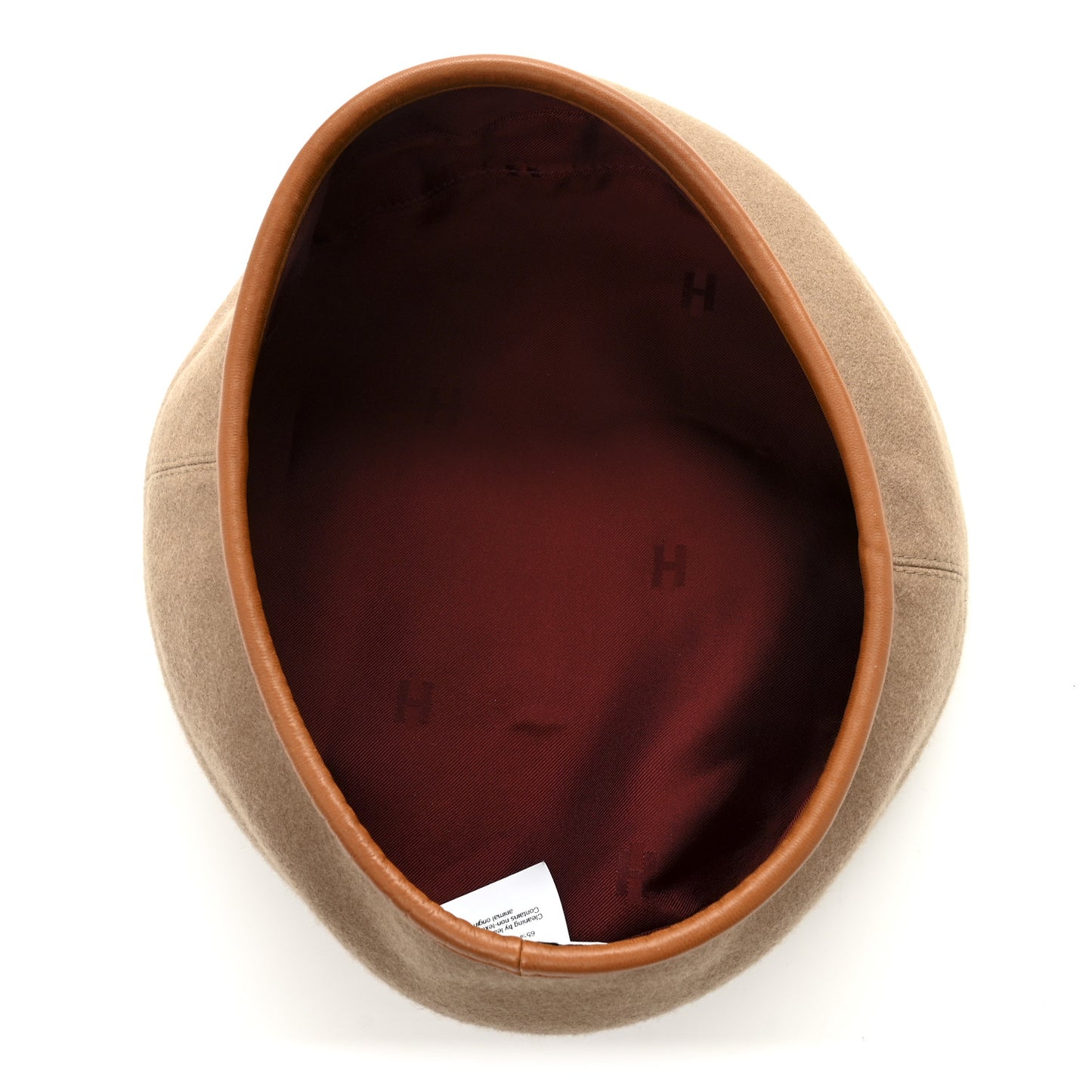 Cashmere Saint Honore Beret 58 Gold