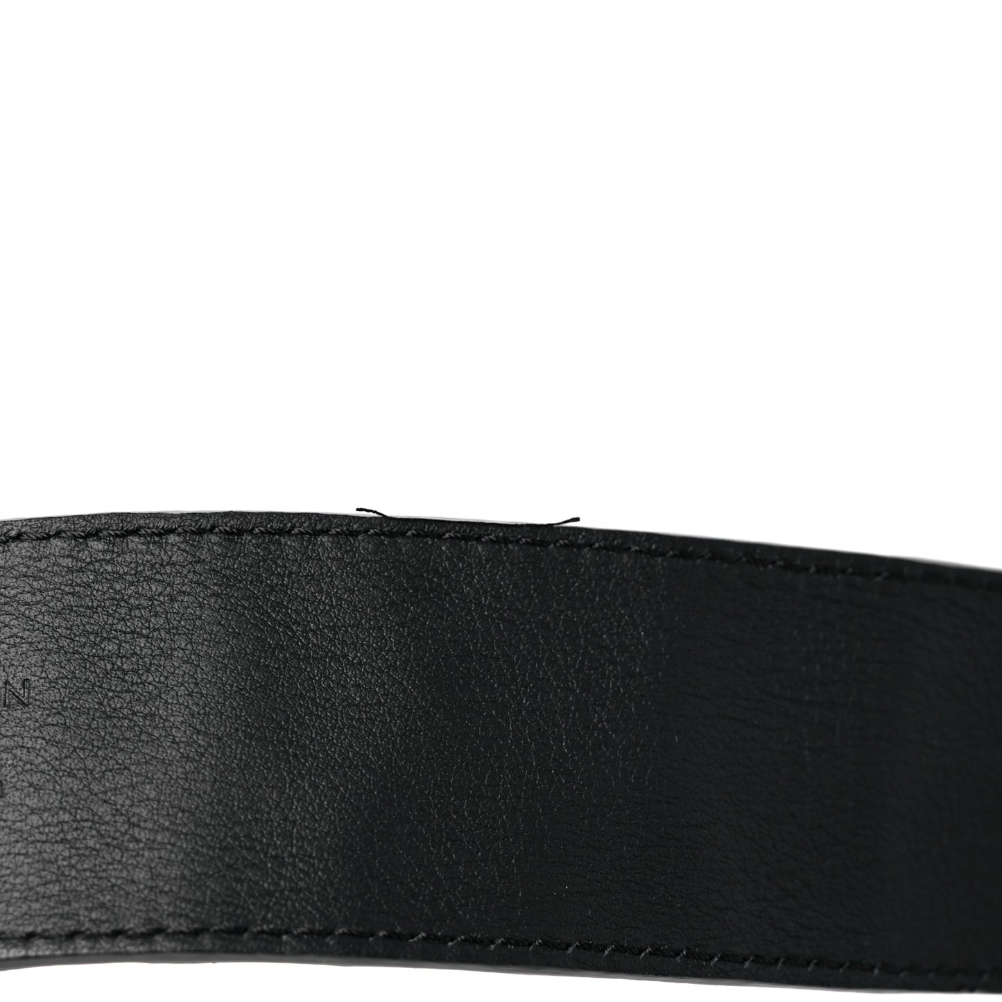 Alligator LV Initiales Belt 95 38 Black