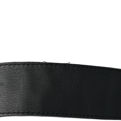 Louis Vuitton Alligator LV Initiales Belt 95 38 Black 8 of 9