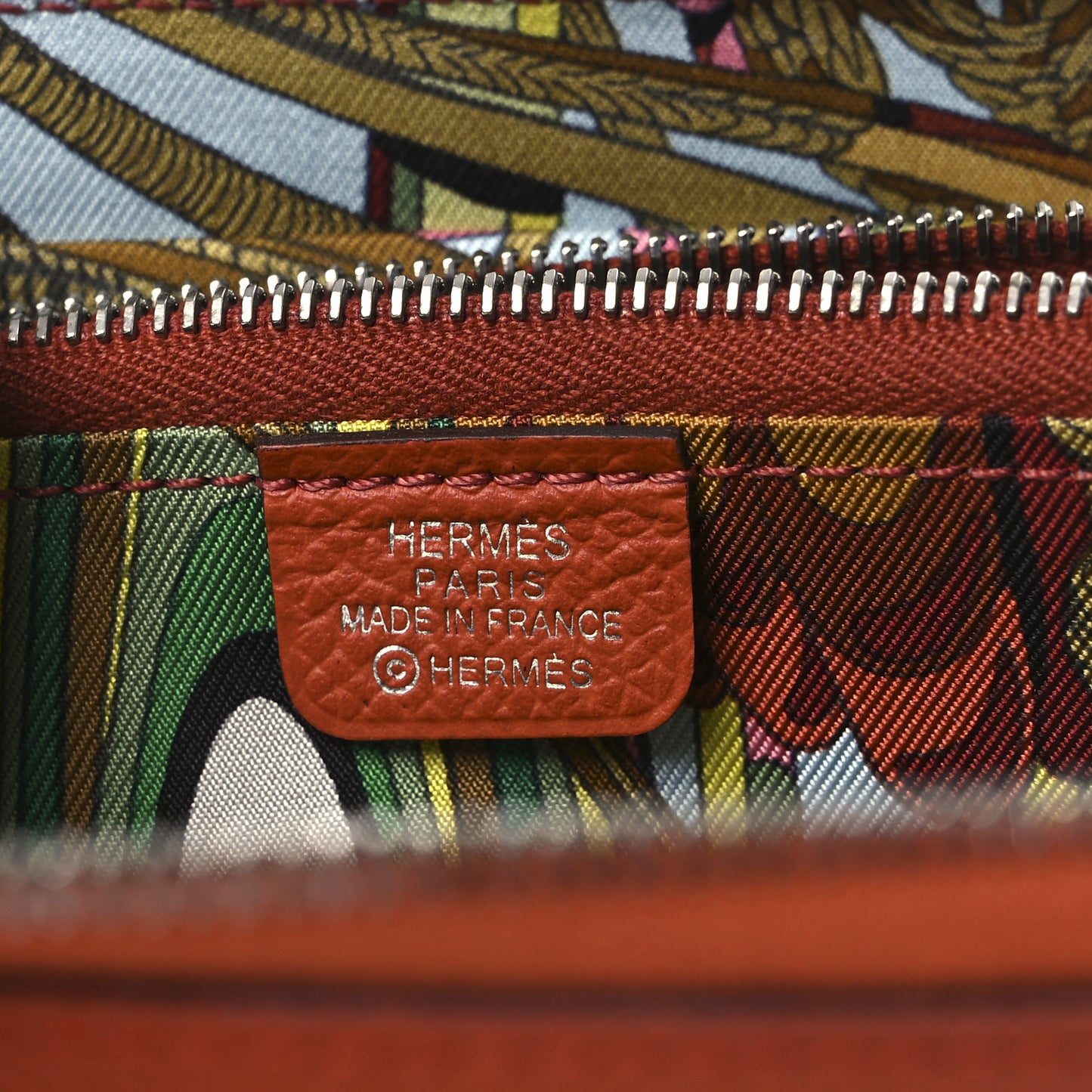 Epsom Silk'In Compact Wallet Terre Battue