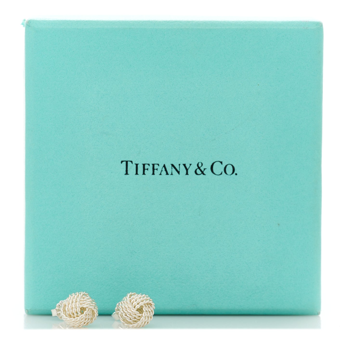 Sterling Silver Twist Knot Earrings
