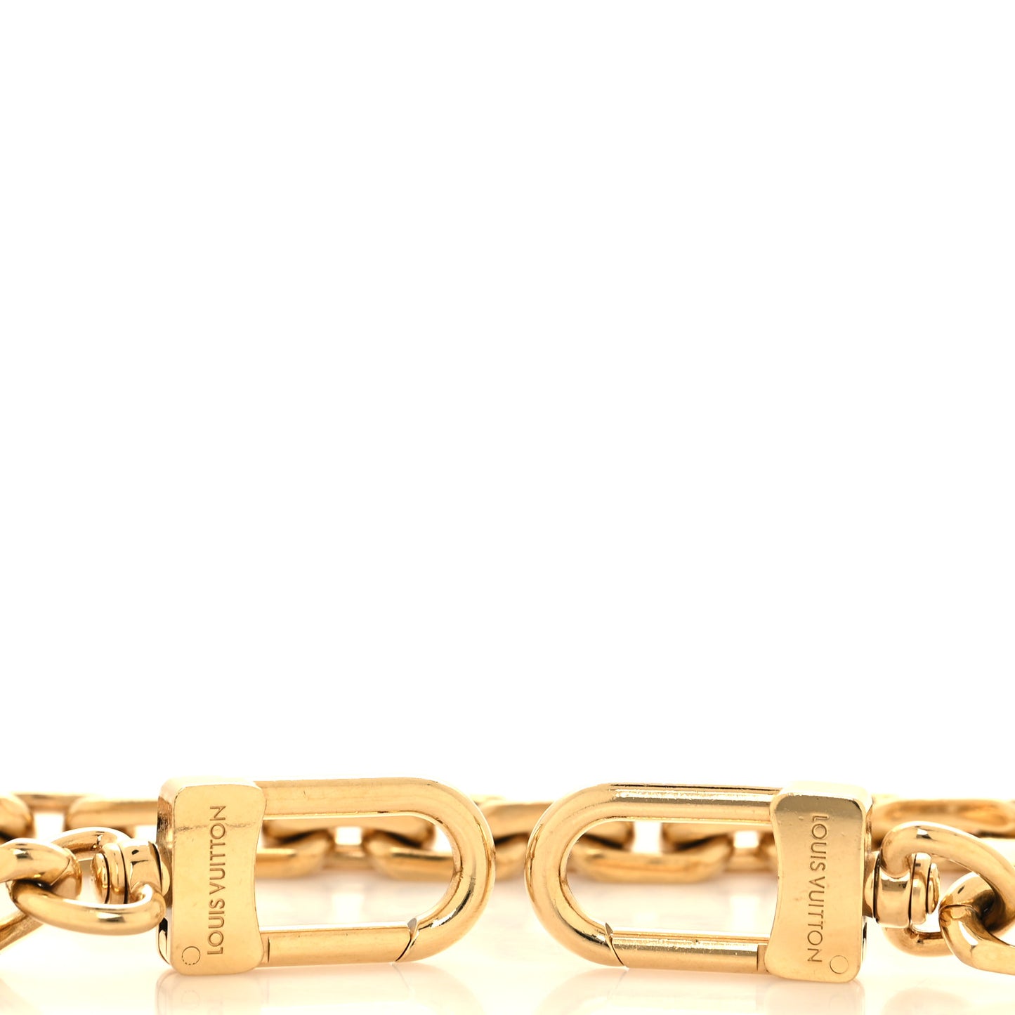 Metal Chain Strap Gold