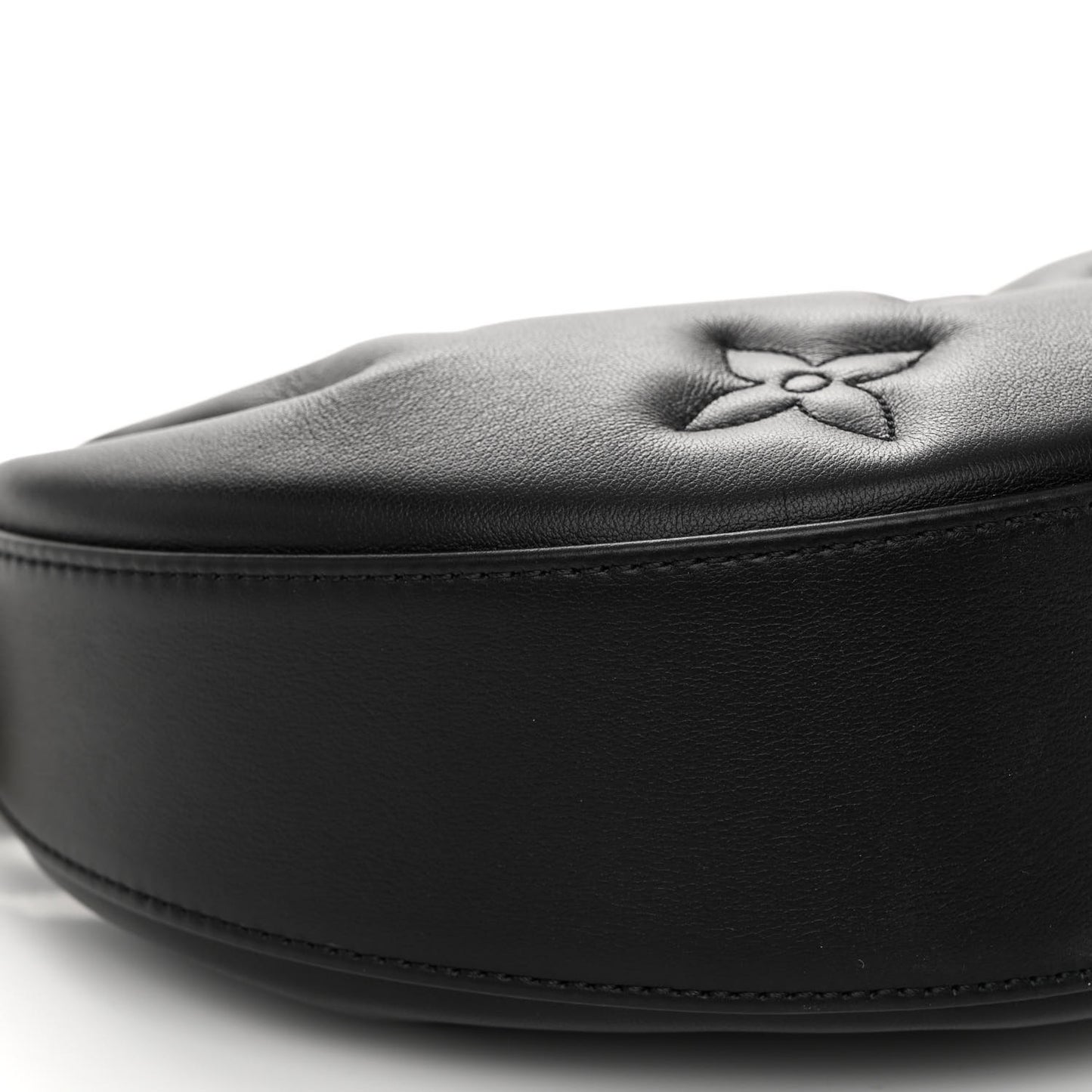 Calfskin Bubblegram Over The Moon Black