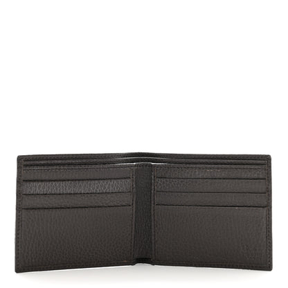 Gucci Calfskin Web Bi-Fold Wallet Brown White 5 of 8