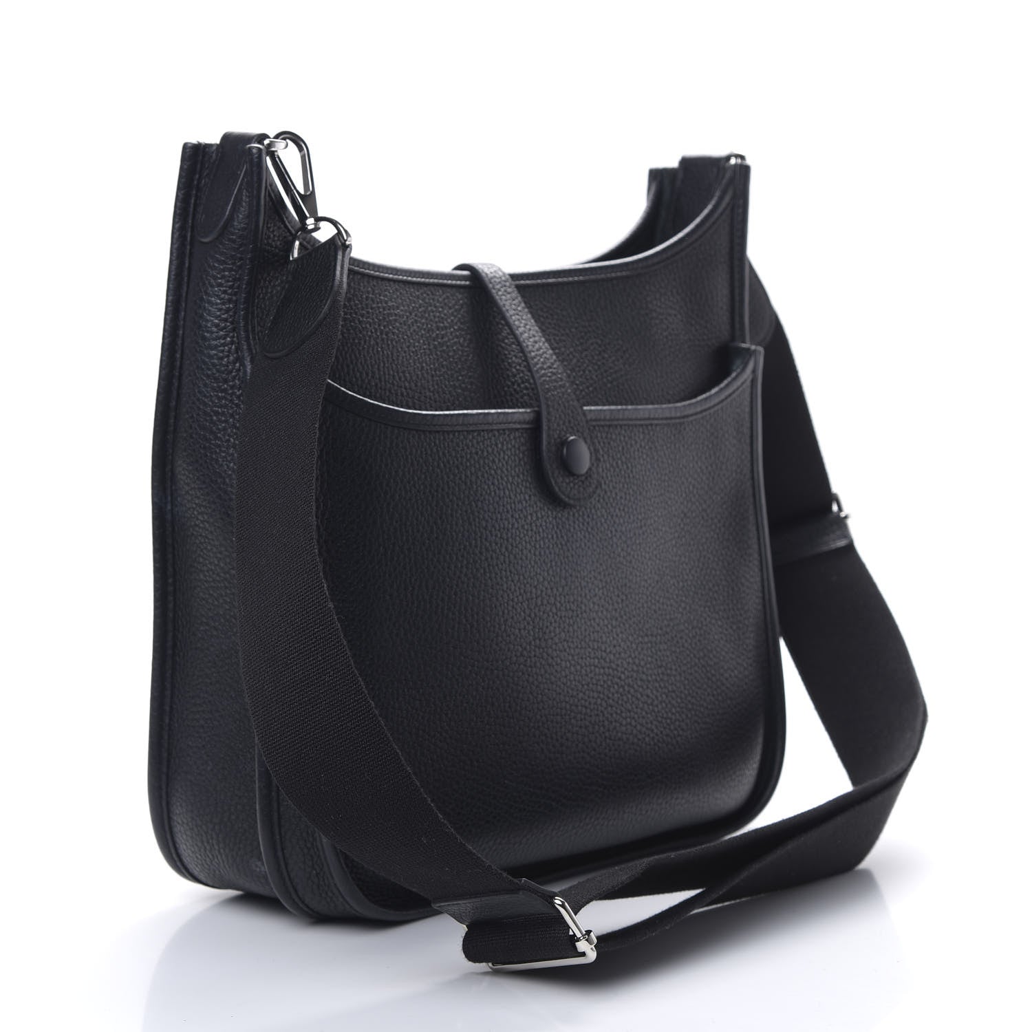 Hermes Taurillon Clemence Evelyne III PM Black 2 of 10