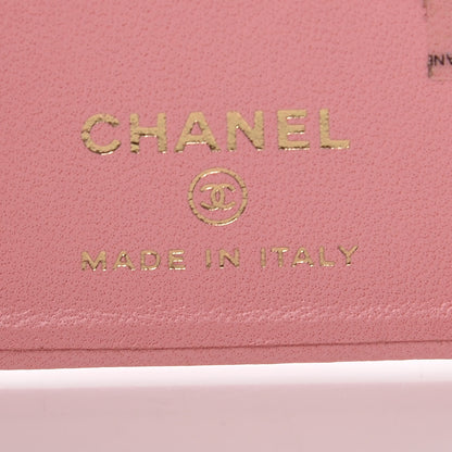 Chanel Lambskin Quilted iPhone X Coco Tech Case Pink 6 of 9