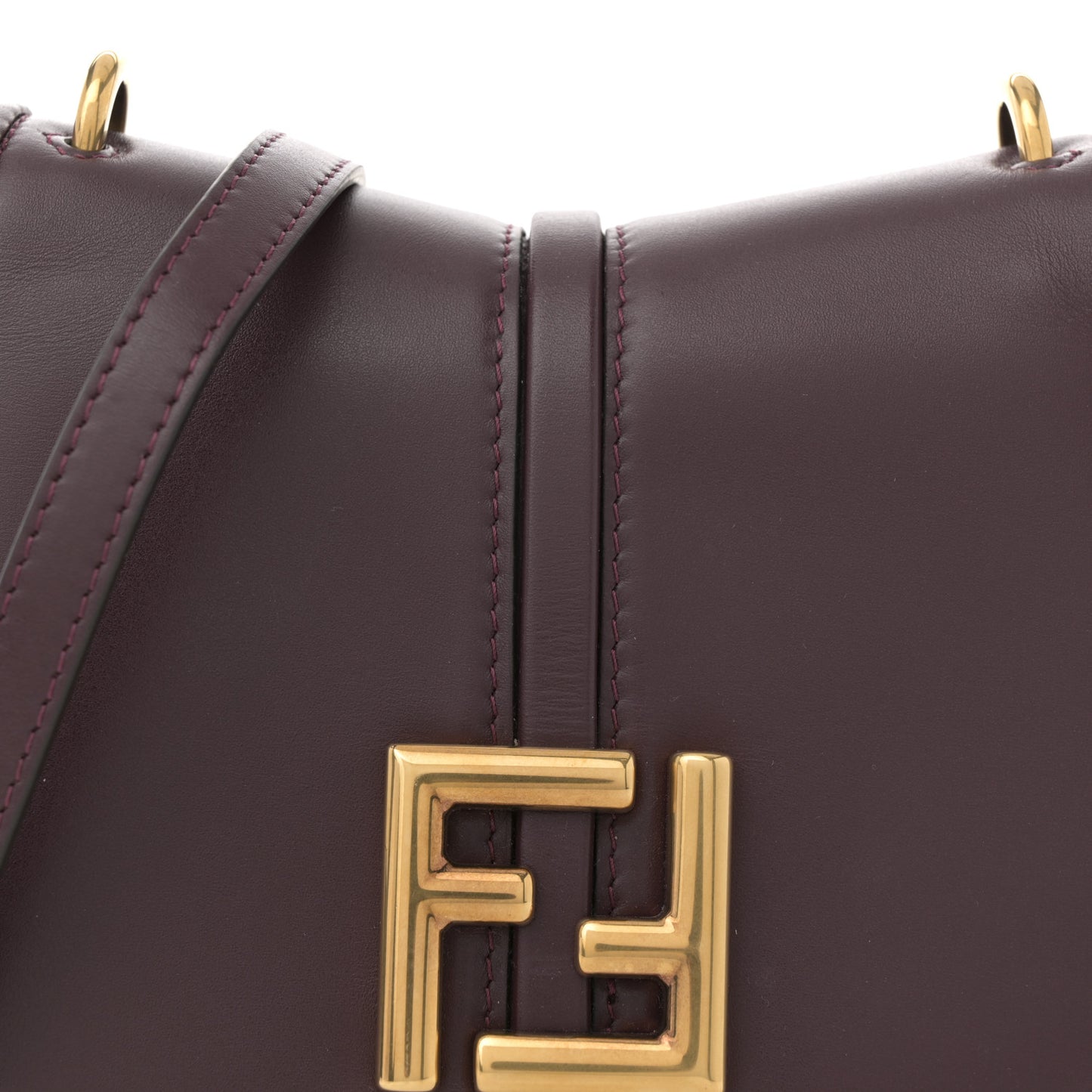 Vitello Brenta Cher Small Fendi C'mon Granata