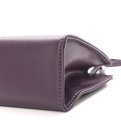 Telfar Vegan Leather Small Shopping Bag Eggplant 9 of 9