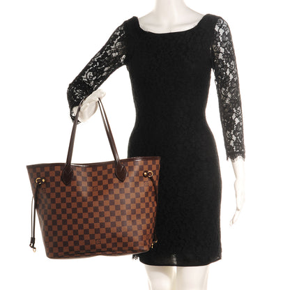 Louis Vuitton Damier Ebene Neverfull MM 2 of 7