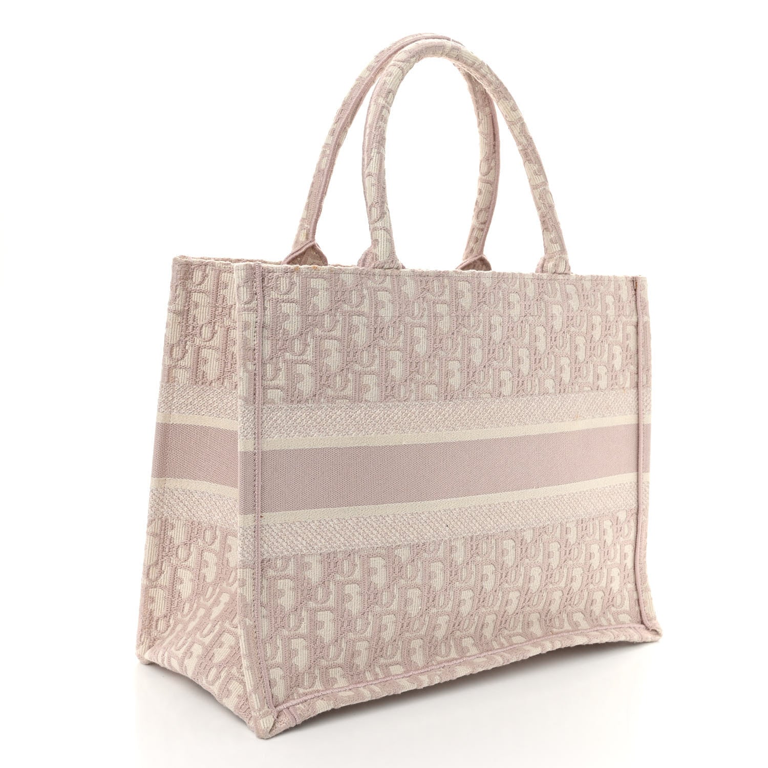 Christian Dior Oblique Medium Book Tote Rose Des Vents 3 of 12