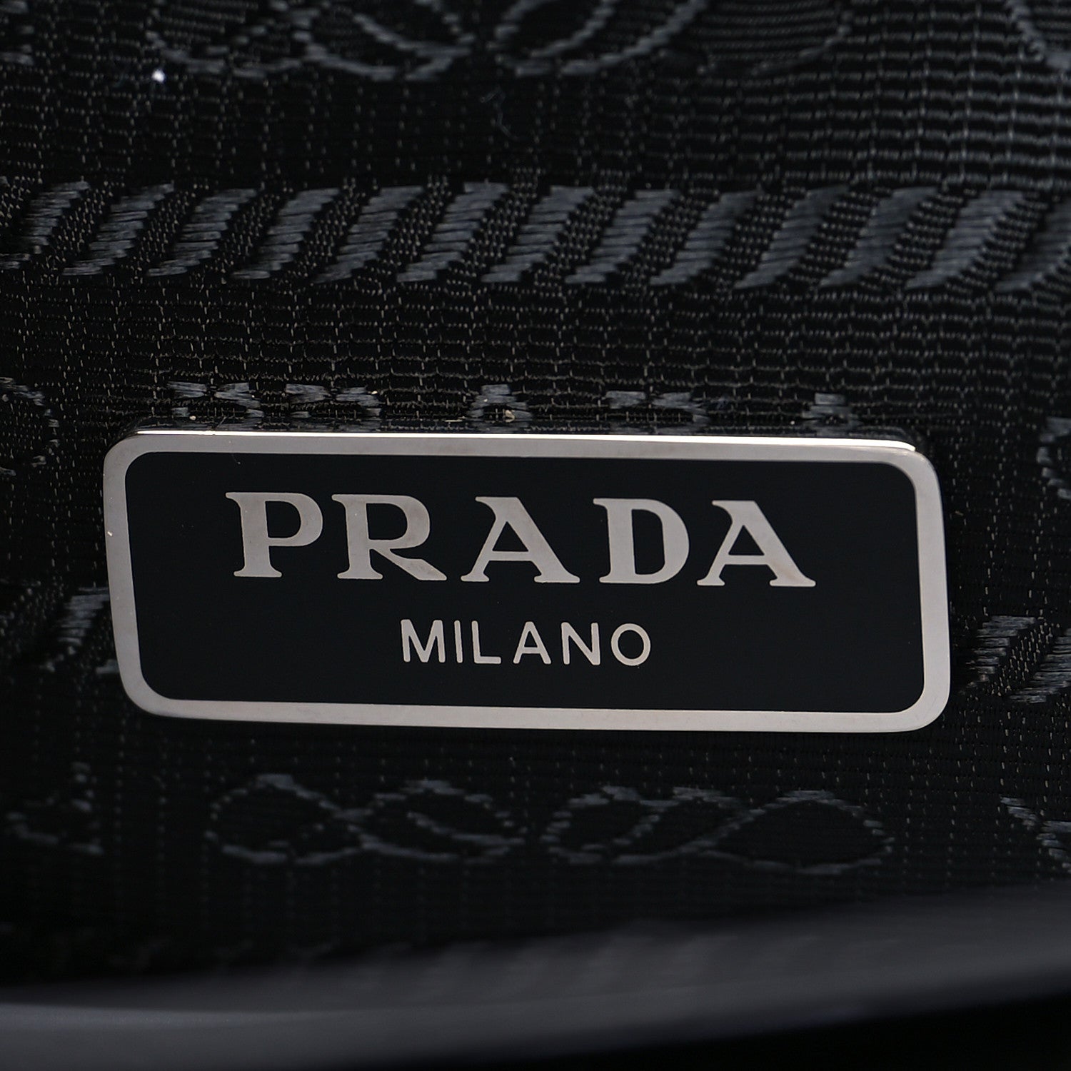 Prada Tessuto Nylon Mini Re-Edition 2000 Bag Black 6 of 10