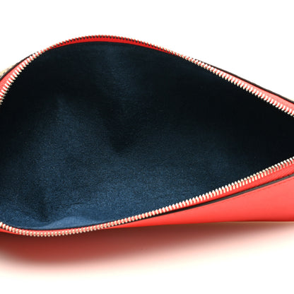 Louis Vuitton Monogram Elizabeth Pencil Pouch Red 6 of 8