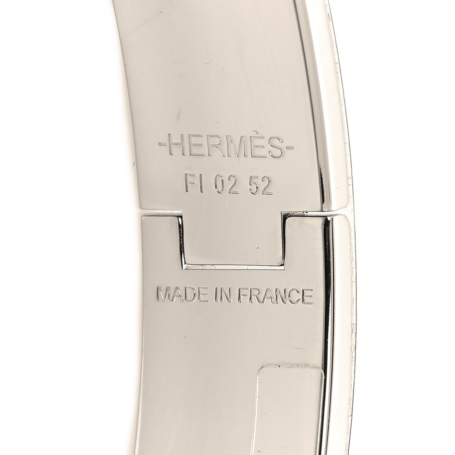 Hermes Enamel Narrow Clic Clac H Bracelet PM Black 4 of 5
