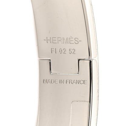 Hermes Enamel Narrow Clic Clac H Bracelet PM Black 4 of 5