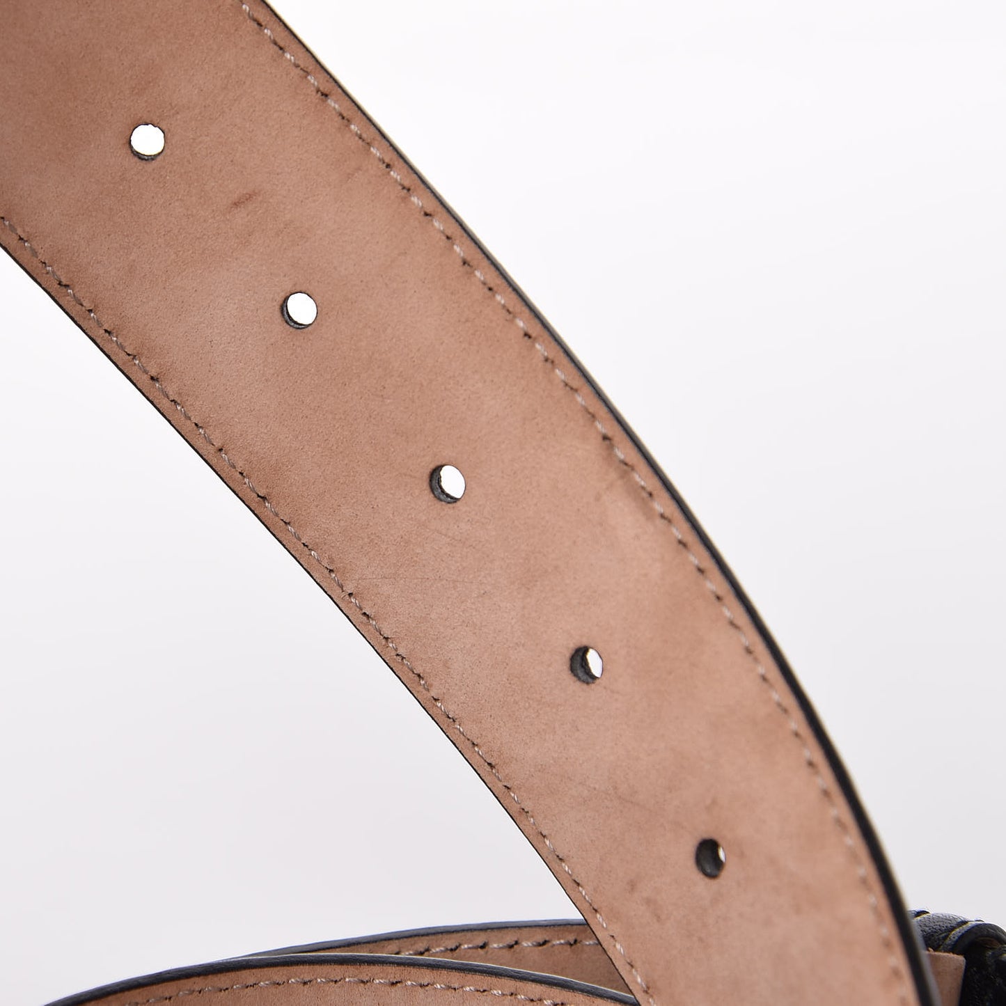 Guccissima Interlocking G Belt 90 36 Black