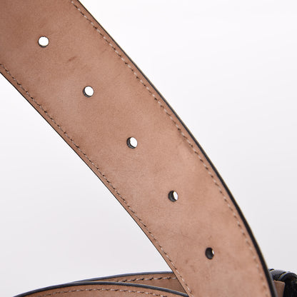 Gucci Guccissima Interlocking G Belt 90 36 Black 6 of 8