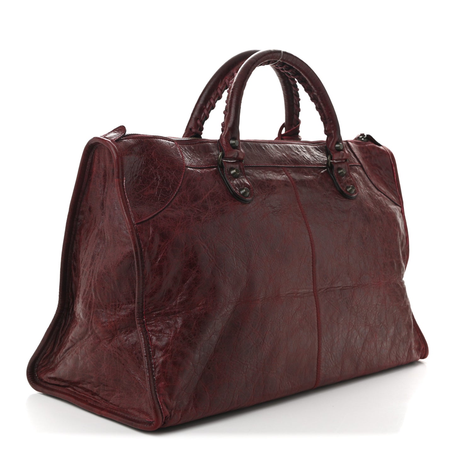 Agneau Classic Hardware Work Rouge Cerise