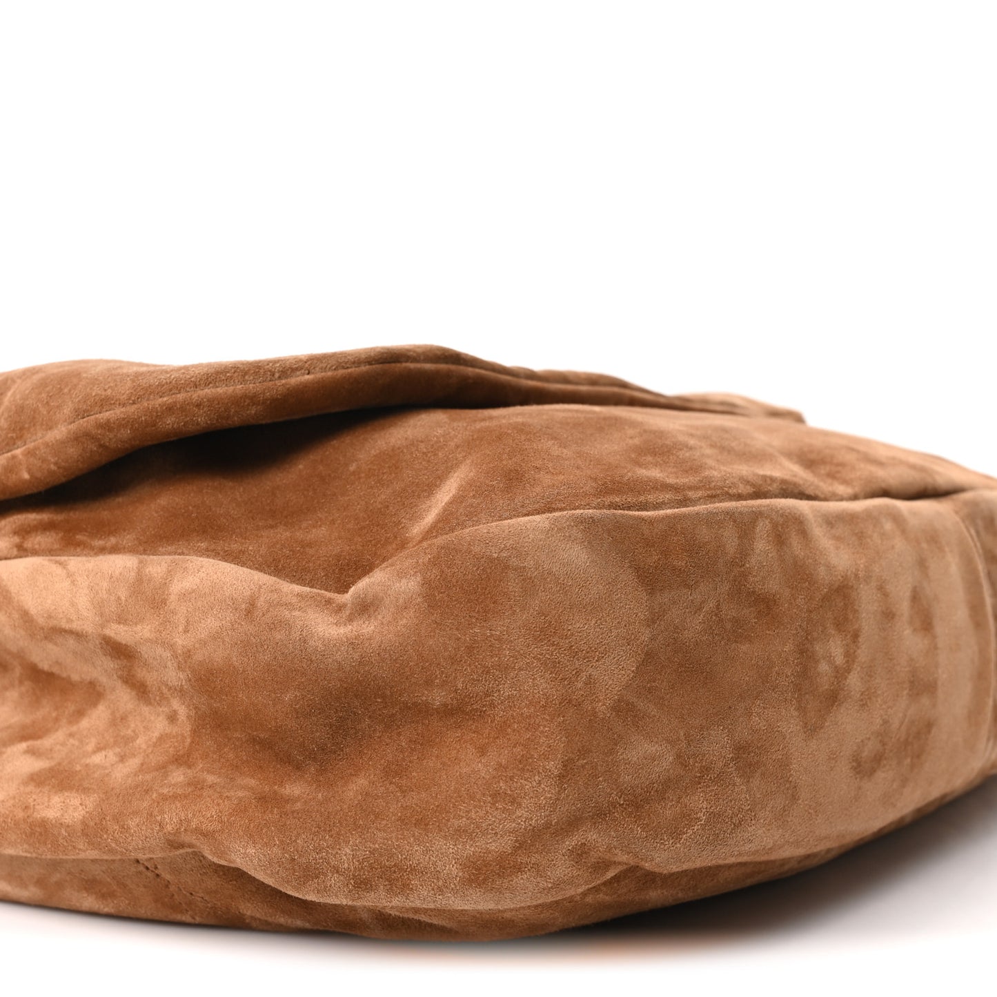 Suede Matelasse Monogram Large Jamie 4.3 Snuff