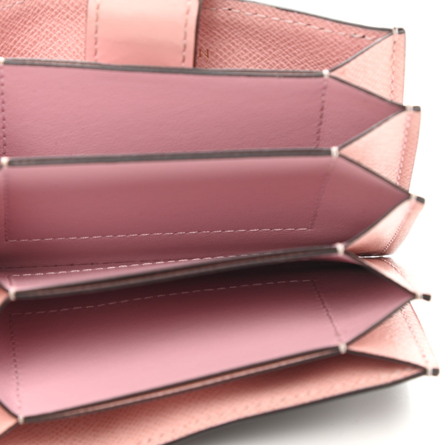 Louis Vuitton Monogram Gusset Card Holder Rose Ballerine 5 of 9