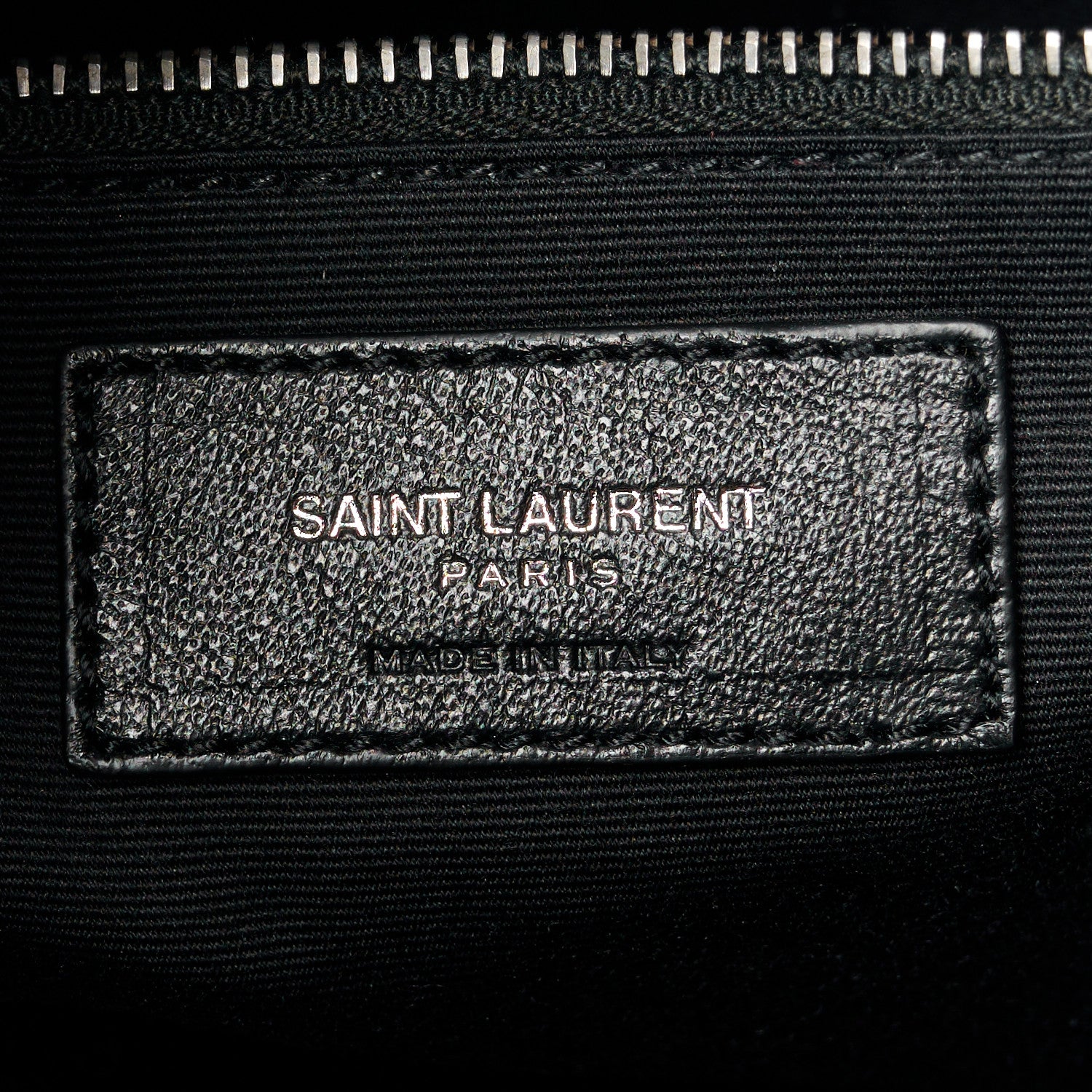 Saint Laurent Crinkled Calfskin Matelasse Monogram Medium Niki Shopper Tote Black 6 of 10