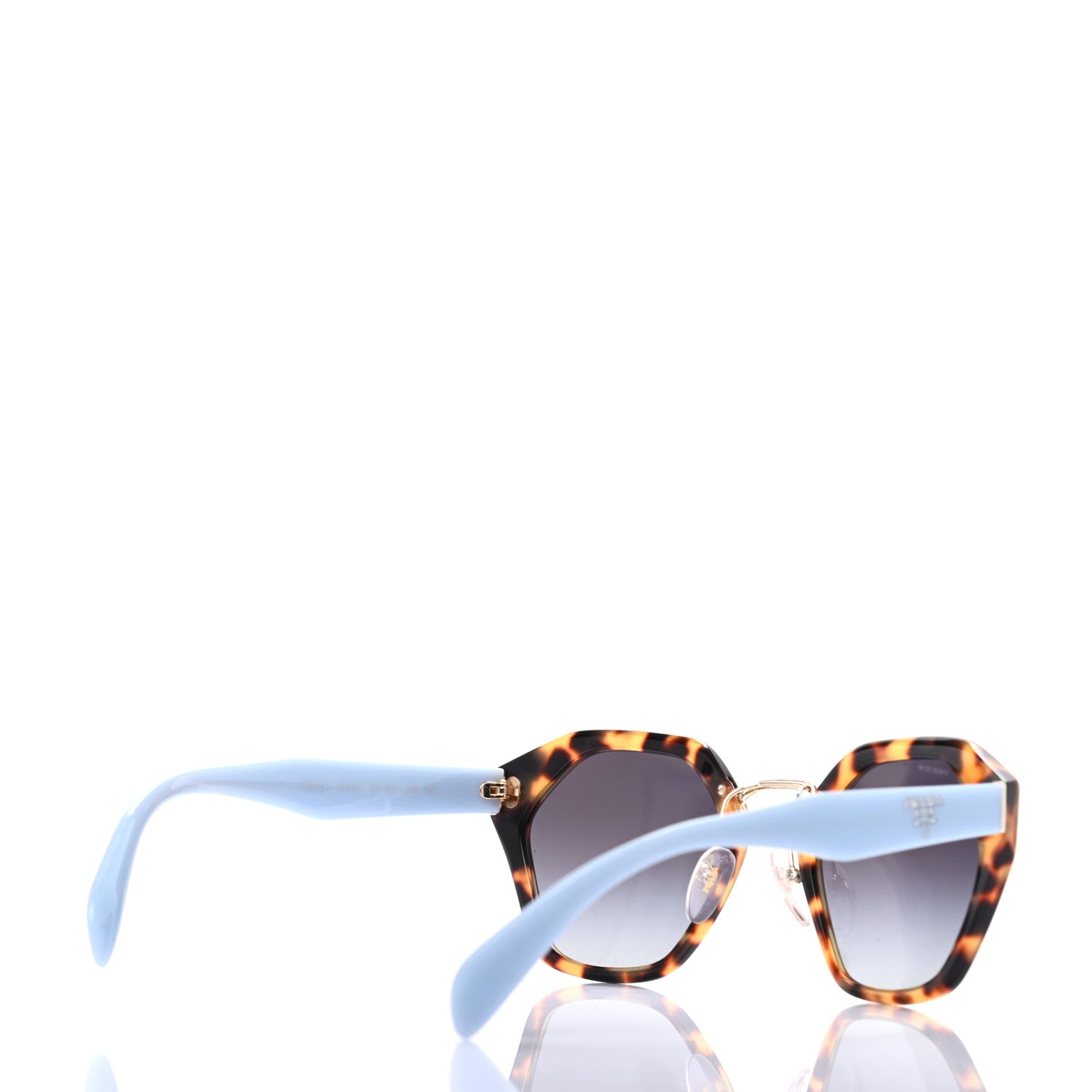 Prada Cinema Sunglasses SPR 04T Tortoise Blue 4 of 7