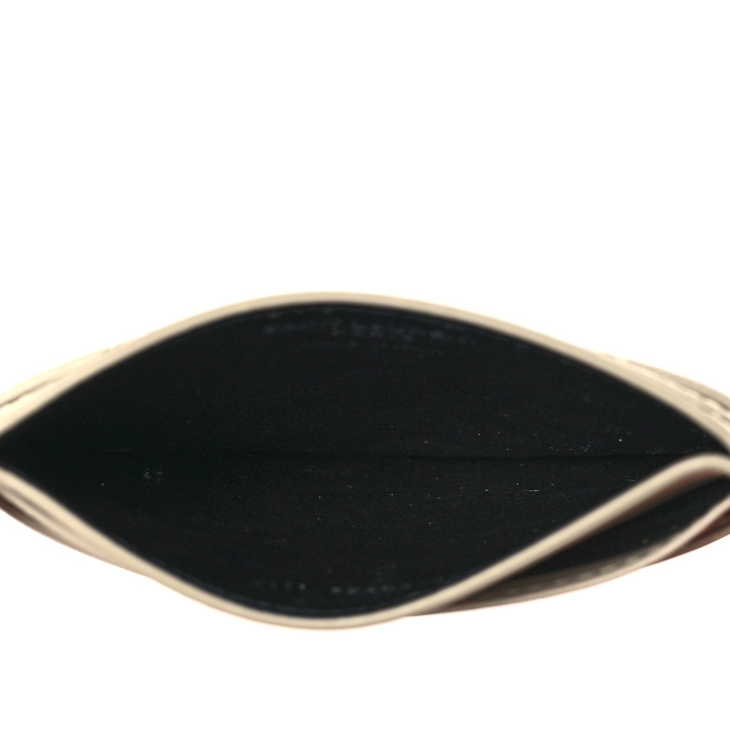 Saint Laurent Calfskin Y Quilted Monogram LouLou Credit Card Case Ivory 5 of 9