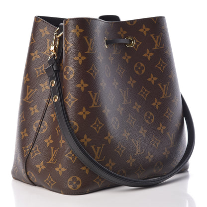 Louis Vuitton Monogram Neonoe MM Black 3 of 11