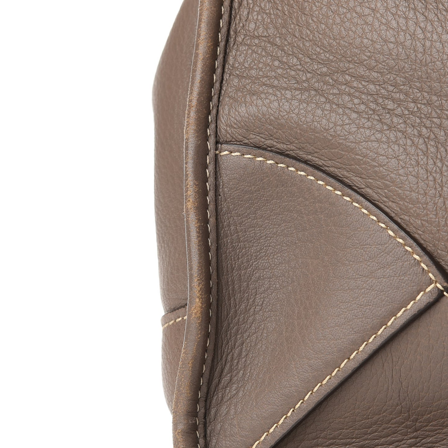 Cervo Deerskin Tote Bambu