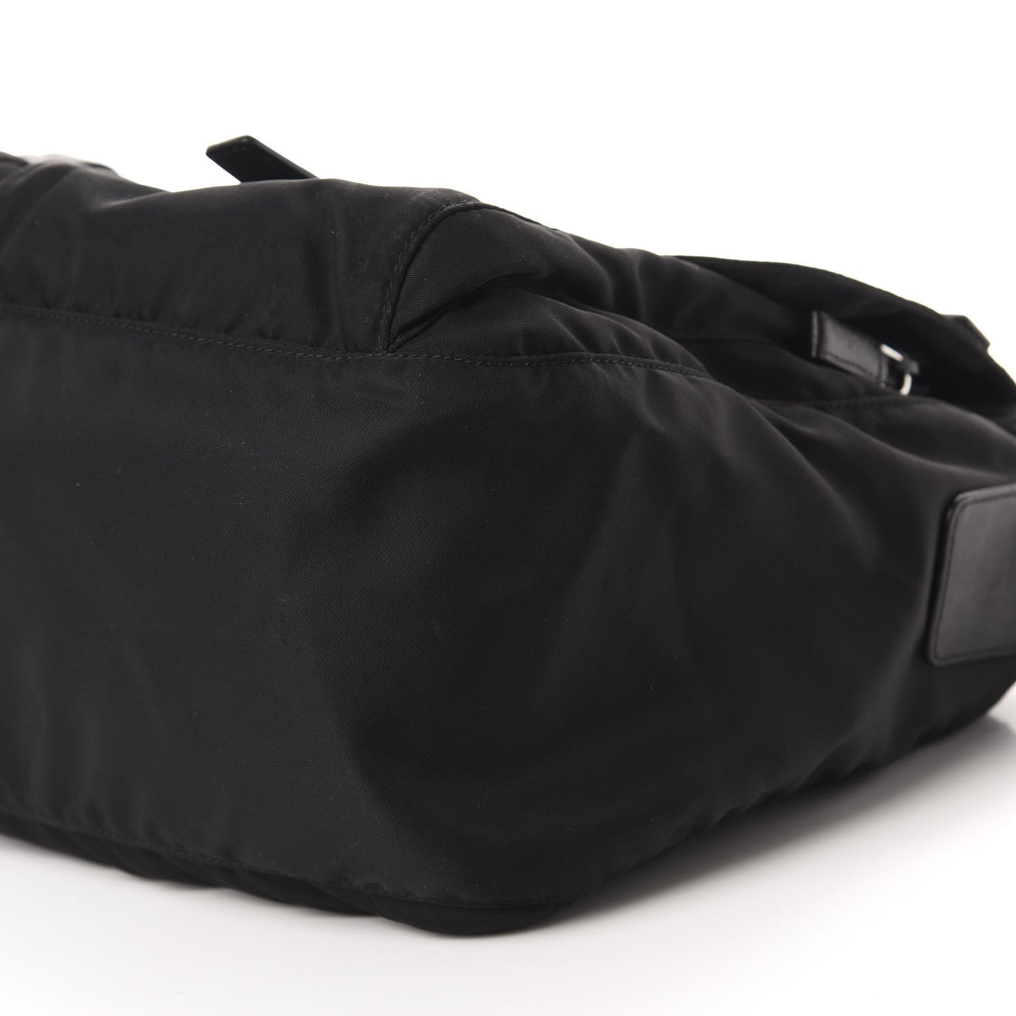 Tessuto Nylon Vela Messenger Bag Black