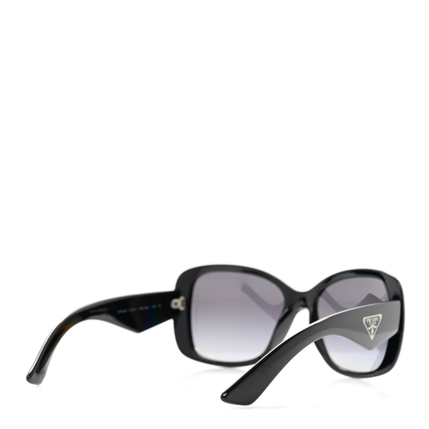 Prada Acetate Sunglasses SPR 32P Black 1735703 – FASHIONPHILE