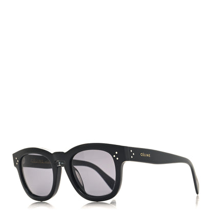 Celine Acetate Bevel Cat Sunglasses CL 41384/F/S Black 1 of 6