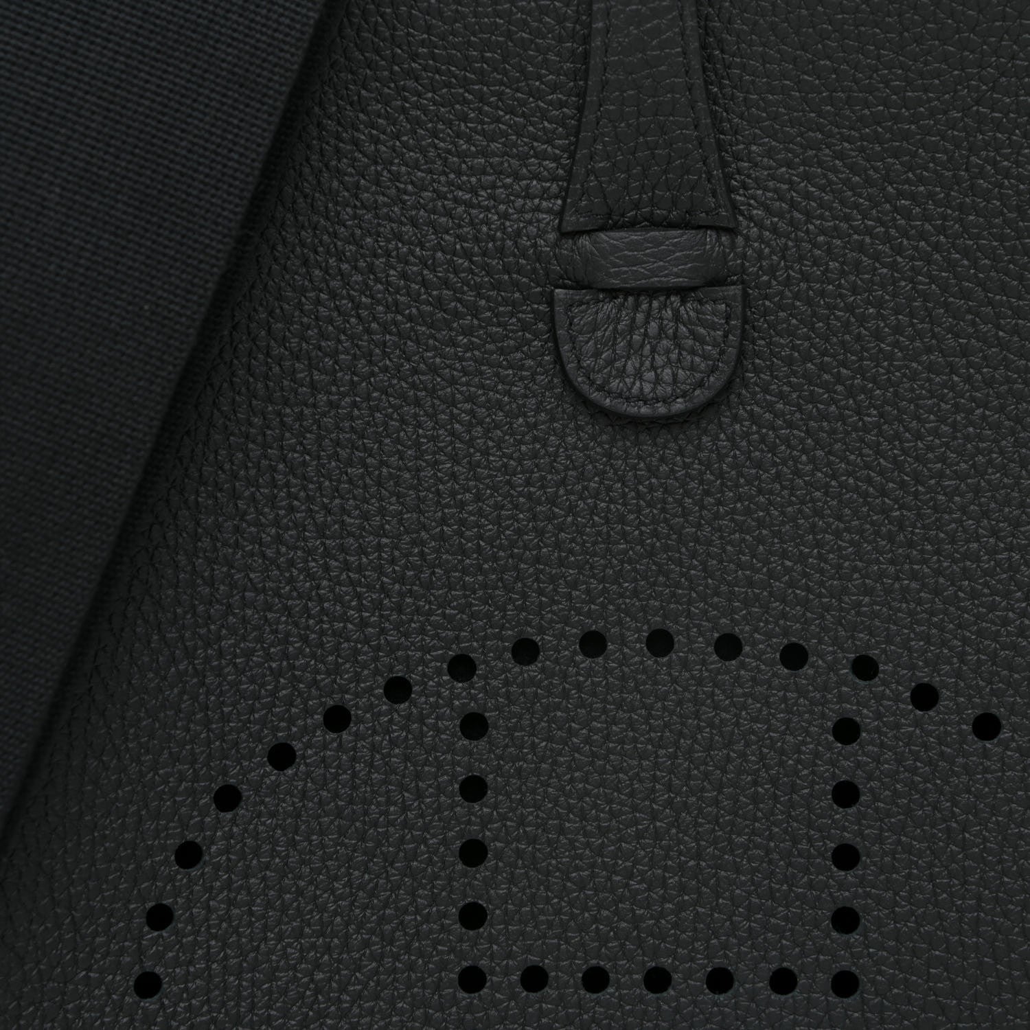 Hermes Taurillon Clemence Evelyne III PM Black 9 of 11