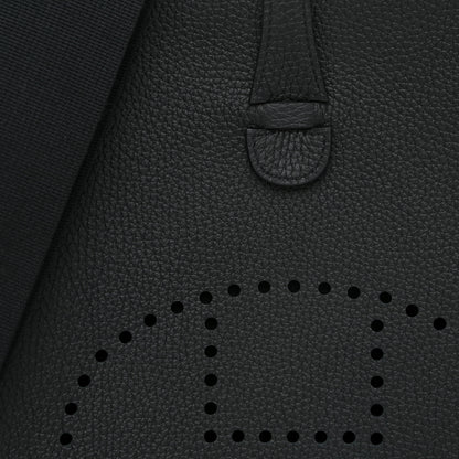 Hermes Taurillon Clemence Evelyne III PM Black 9 of 11