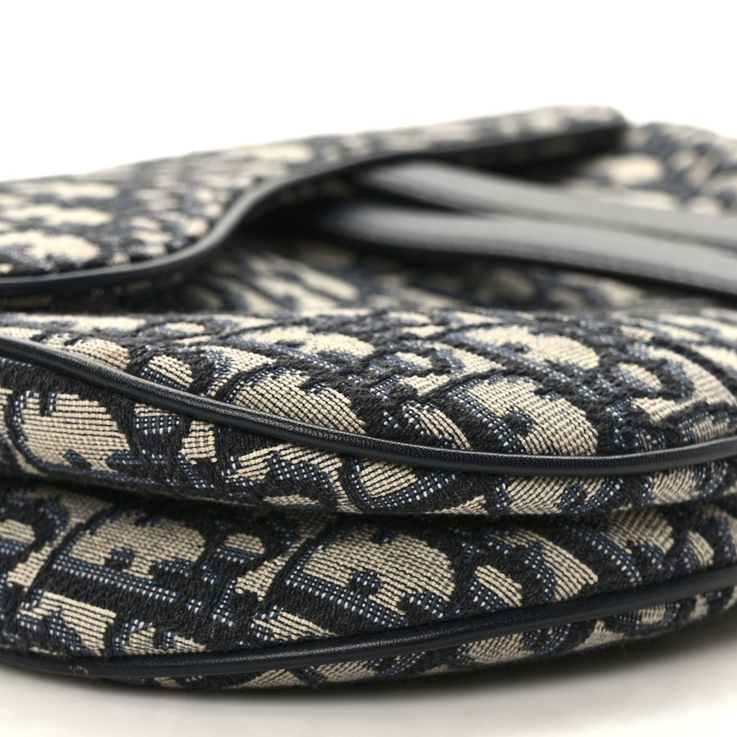 Oblique Saddle Bag Blue