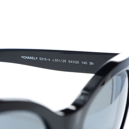 Chanel Pantos Signature CC Sunglasses 5315 Black 5 of 8