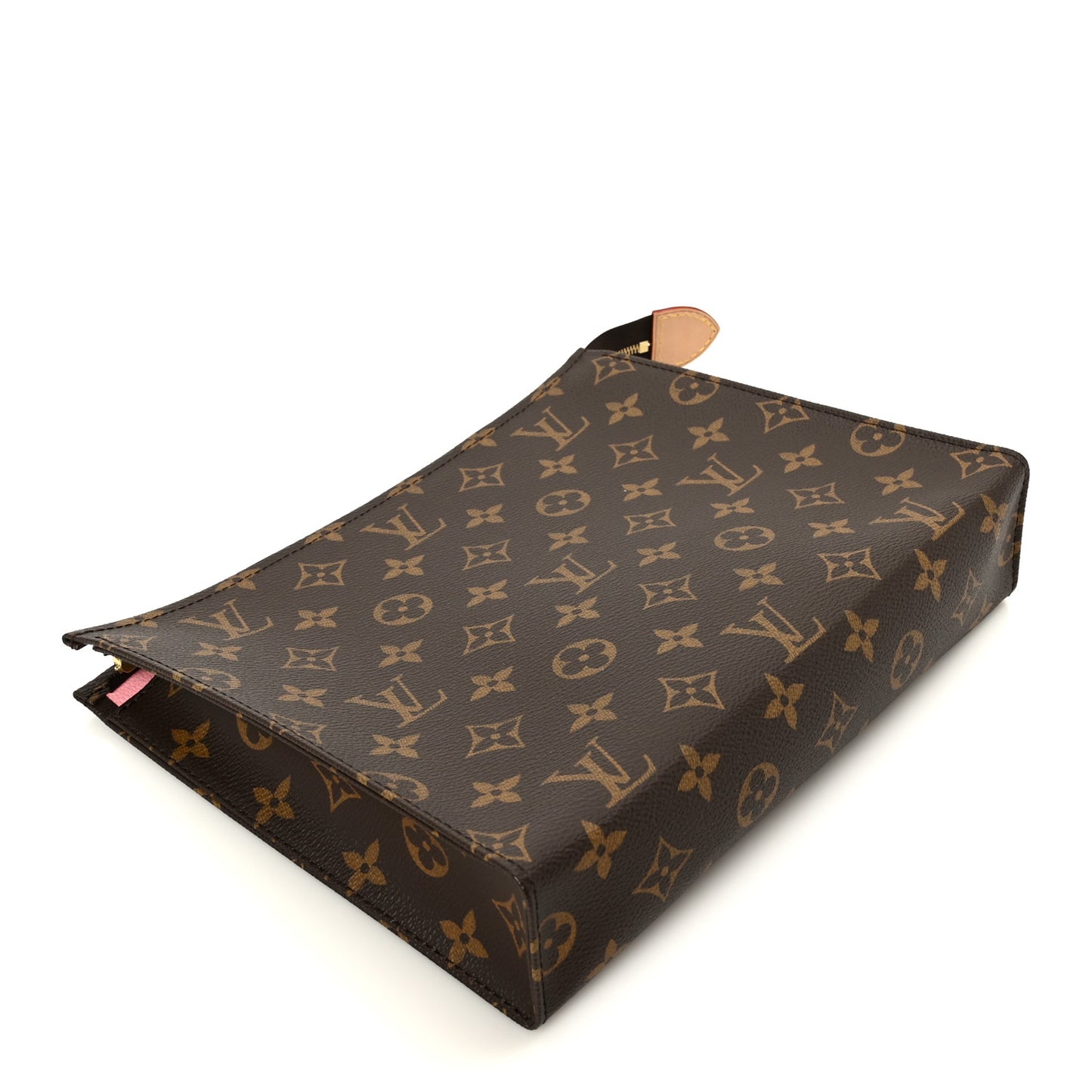 Monogram Trio Large Toilet Pouch 26 Pink