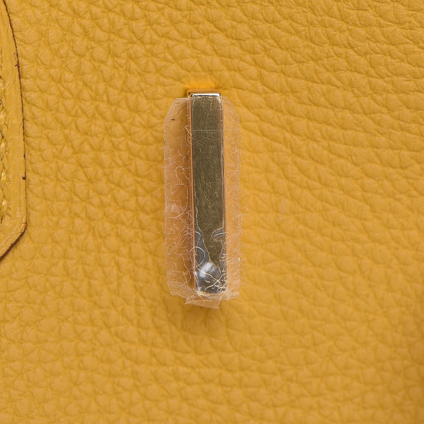 Togo Birkin 30 Jaune Ambre