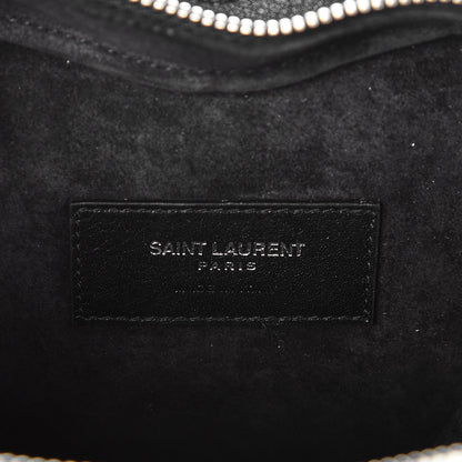 Saint Laurent Calfskin Star Studded Small Monogram Love Shoulder Bag Black 6 of 7