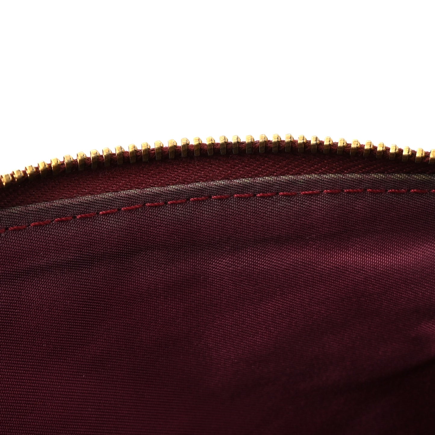 Monogram Mini Saddle Pochette Burgundy