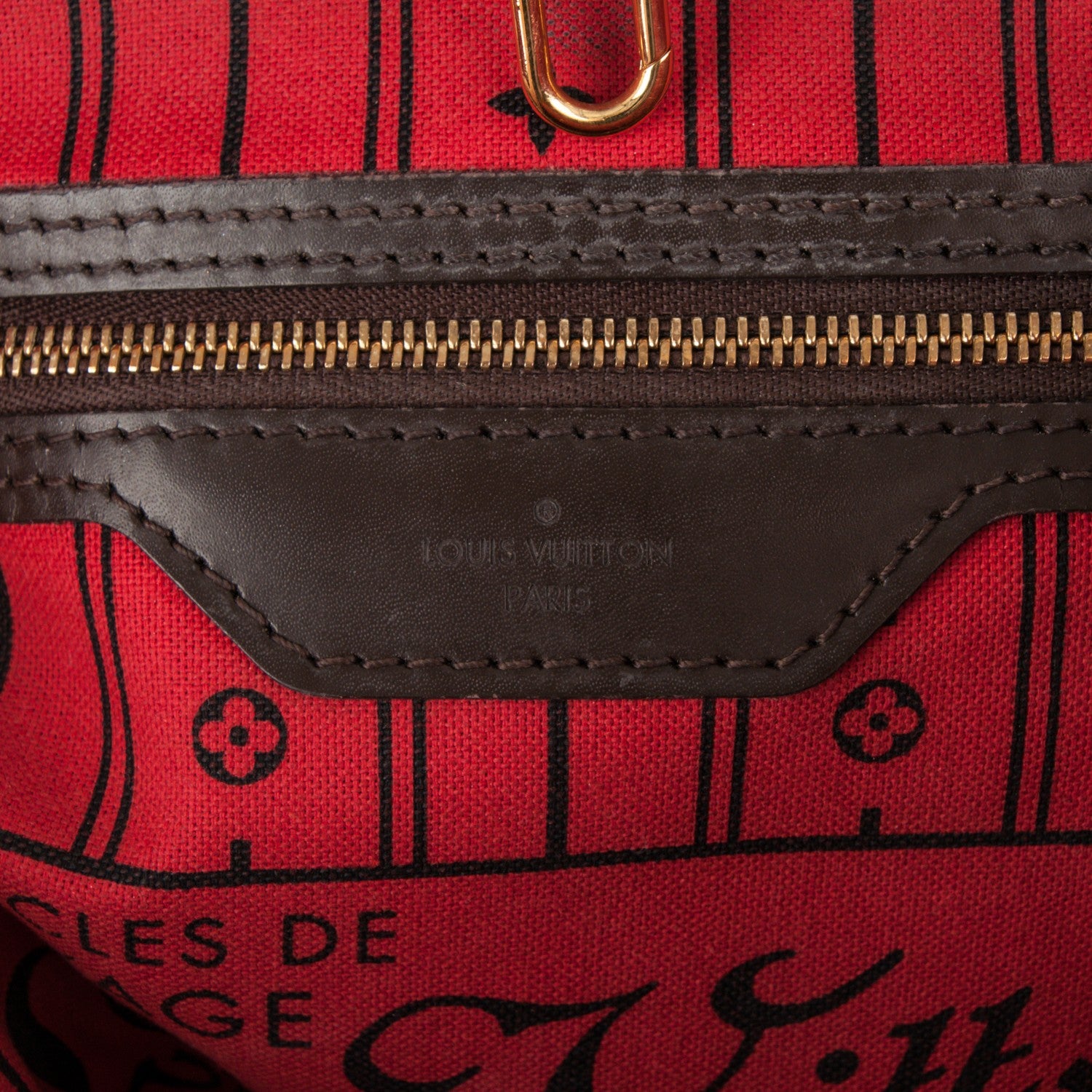 Louis Vuitton Damier Ebene Neverfull GM 6 of 7