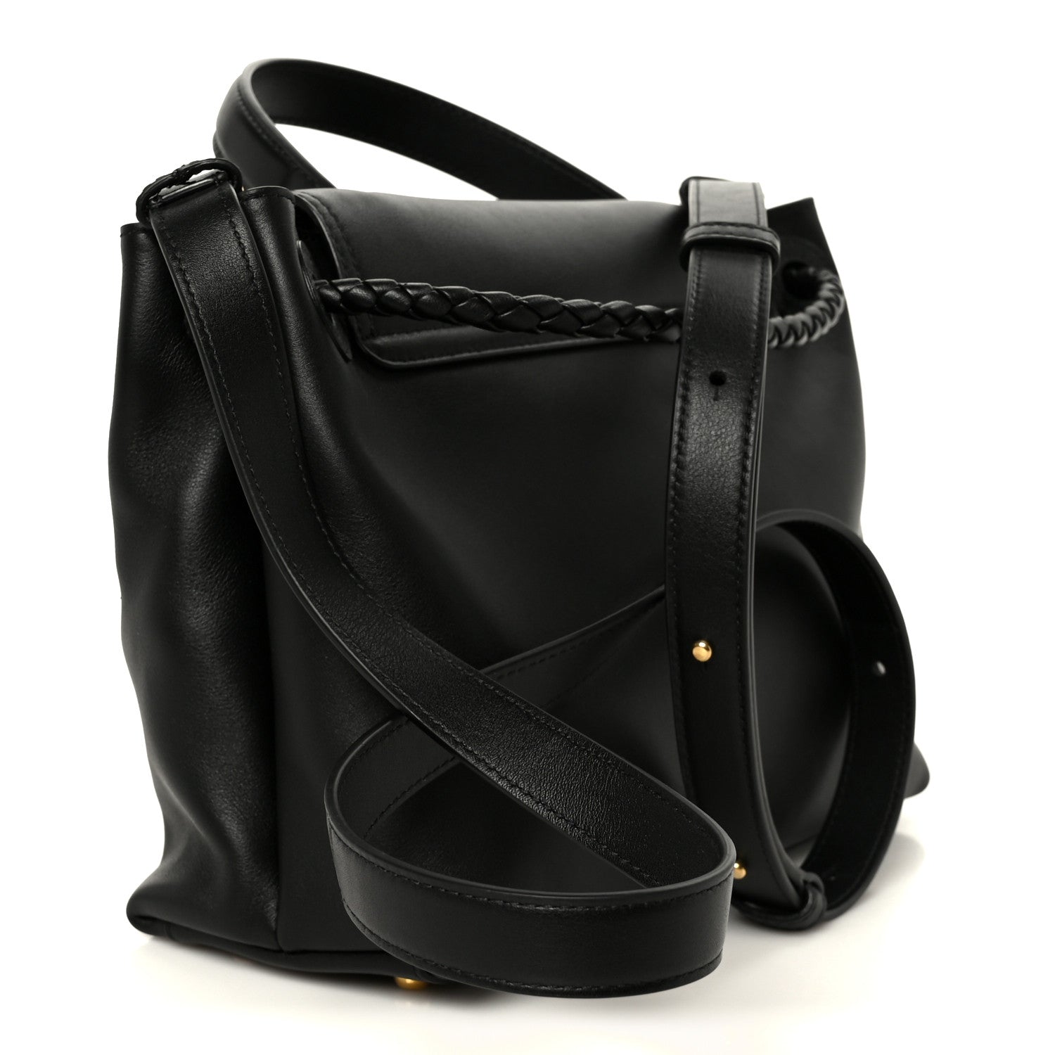 Bottega Veneta Silky Calfskin Small Ciao Ciao Black 3 of 12