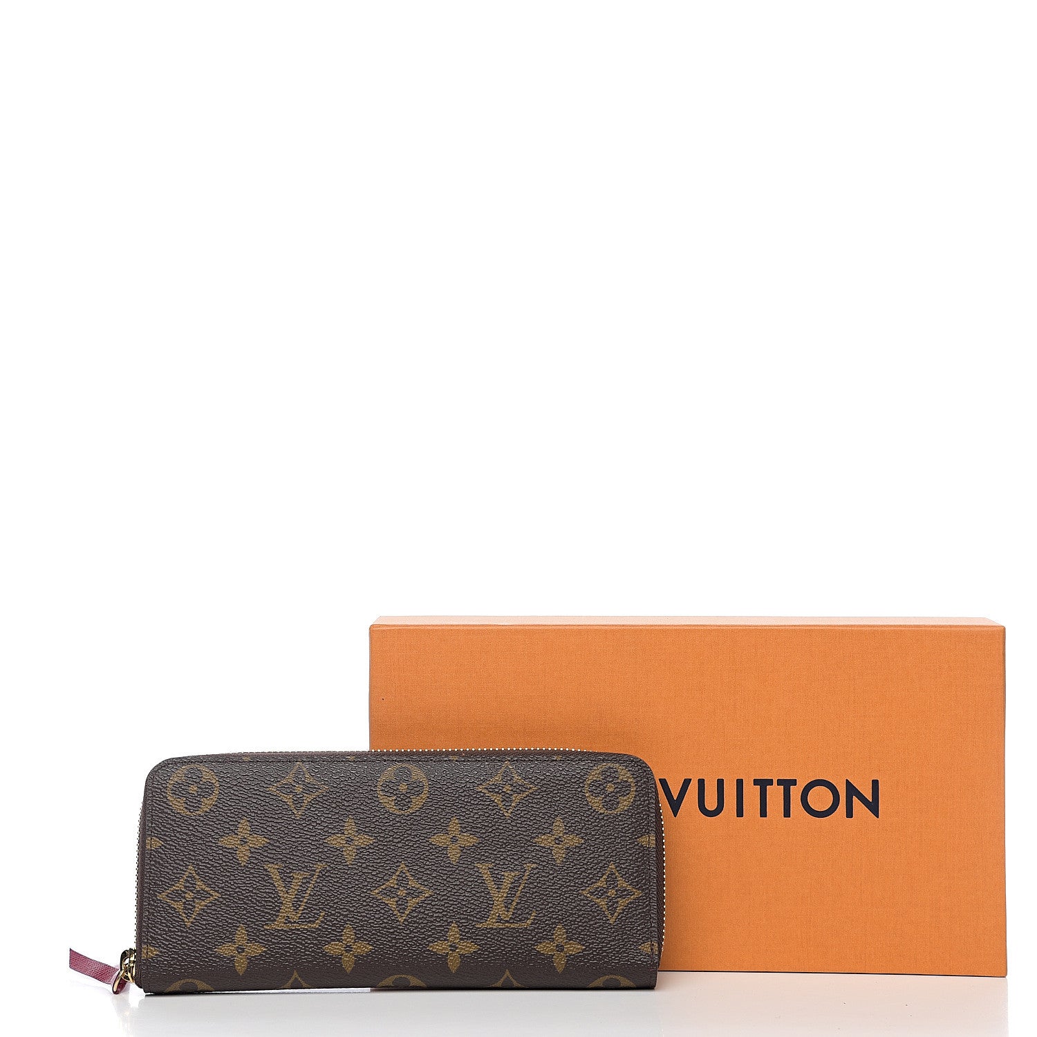 Louis Vuitton Monogram Clemence Wallet Fuchsia 6 of 6