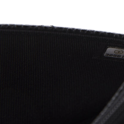 Chanel Caviar Quilted Wallet On Chain WOC Black 10 of 12