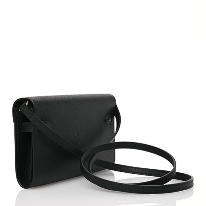 Hermes Epsom Kelly Wallet To Go Black 3 of 16