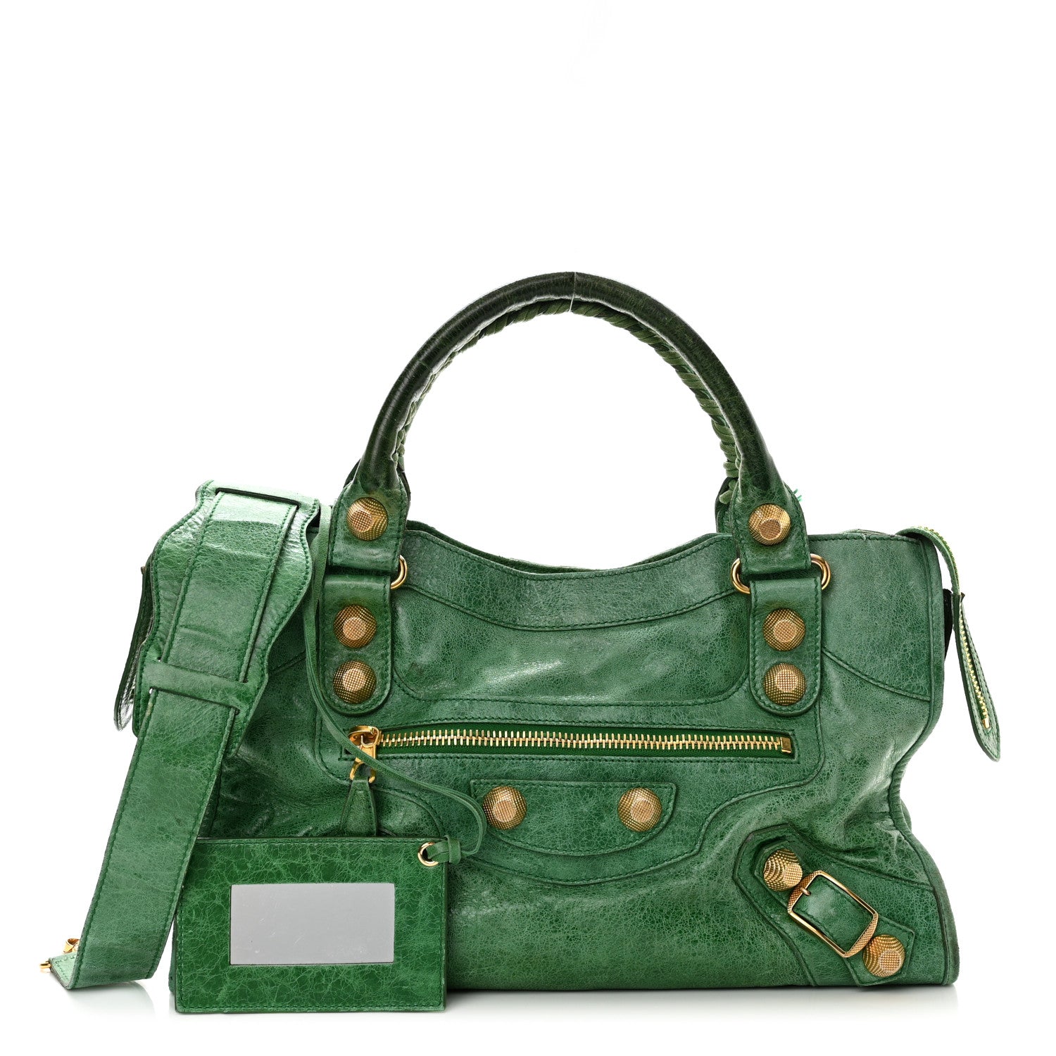 Balenciaga Chevre Giant 21 Gold Hardware City Vert Gazon 1 of 18