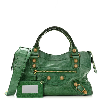 Balenciaga Chevre Giant 21 Gold Hardware City Vert Gazon 1 of 18