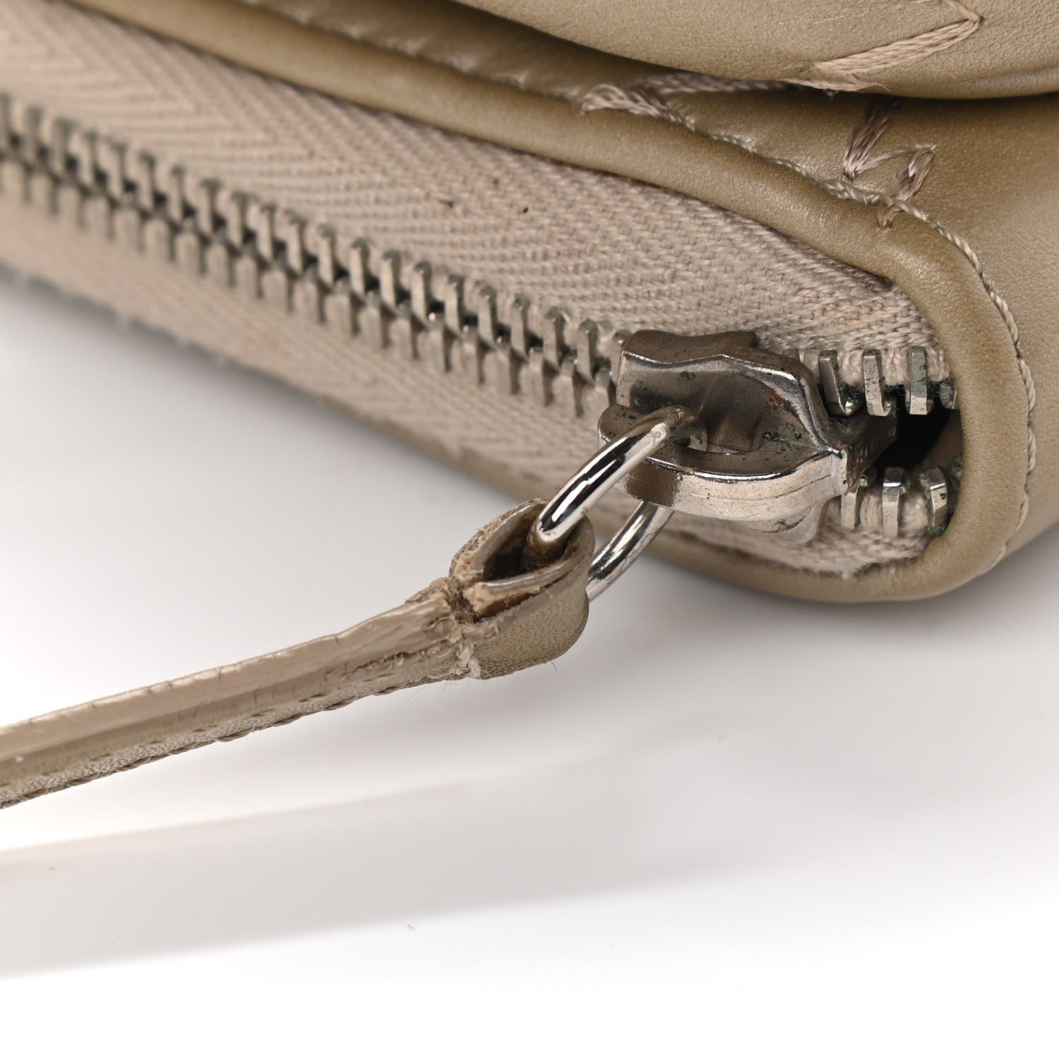 Chanel Metallic Lambskin Stitched New Mini Flap Beige 11 of 13