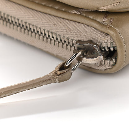 Chanel Metallic Lambskin Stitched New Mini Flap Beige 11 of 13